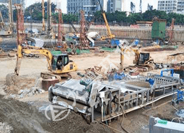 汕尾陸豐打樁污泥處理