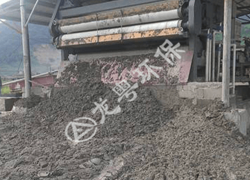 廣東河源河道淤泥處理